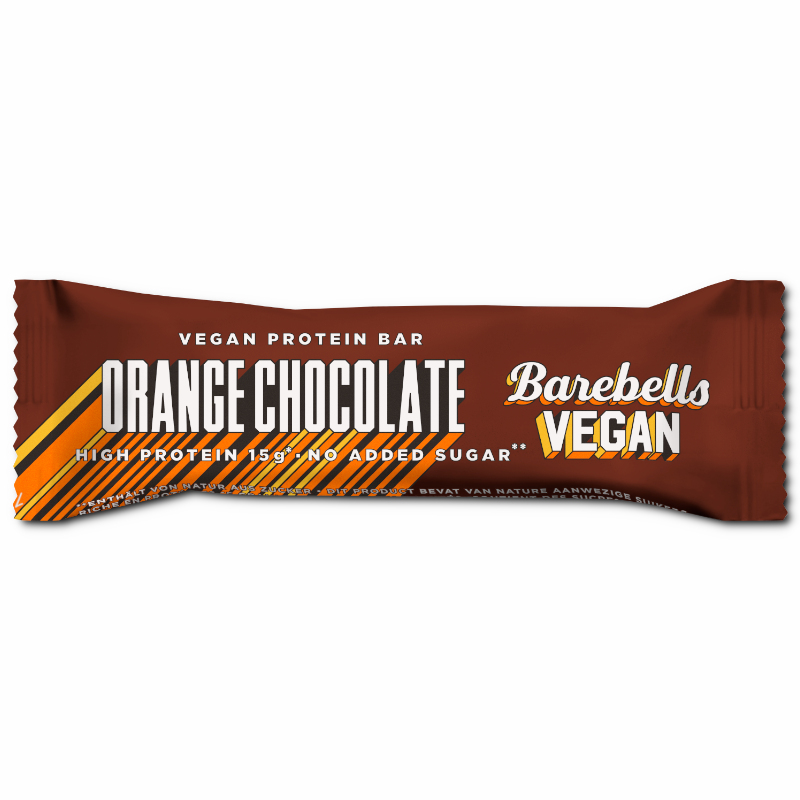 Barebells Orange Chocolate Protein Bar vegan 55g