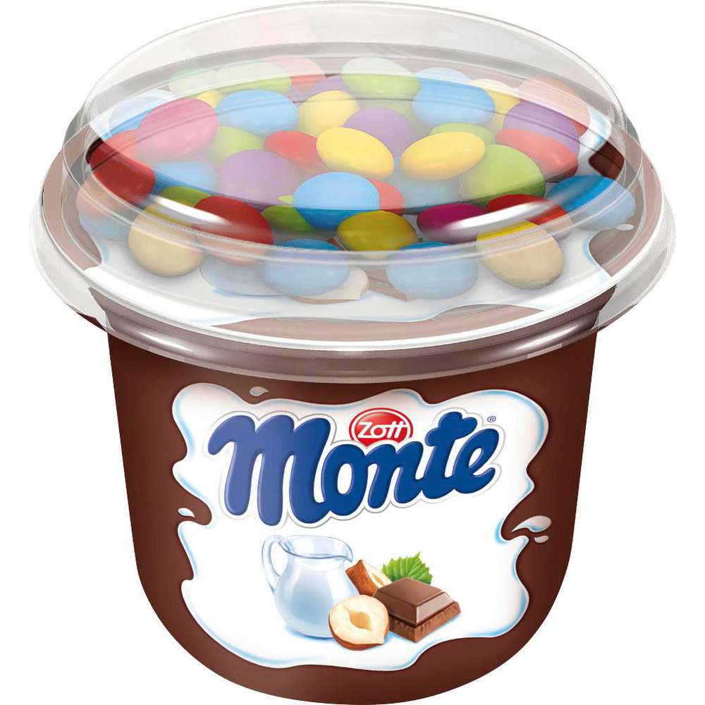 Monte Top Cup with Chocolate Lentils
