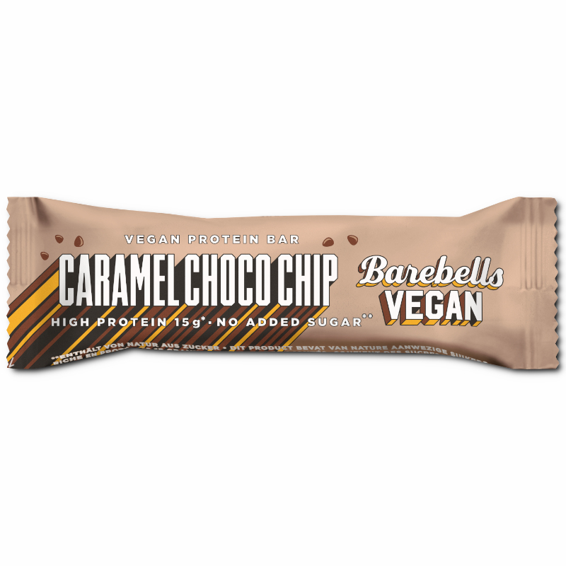 Barebells Caramel Choco Chip Protein Bar vegan 55g